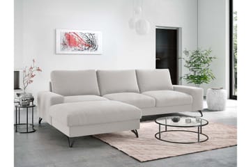 Emet Bäddsoffa med Divan 3-sits - Beige - Möbler - Soffa - Bäddsoffa