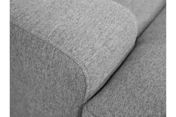 Emet Bäddsoffa med Divan 3-sits - Grå - Möbler - Soffa - Bäddsoffa
