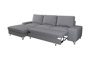 Emet Bäddsoffa med Divan 3-sits - Vit - Möbler - Soffa - Bäddsoffa
