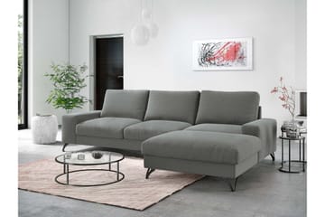 Emet Bäddsoffa med Divan 3-sits - Vit - Möbler - Soffa - Bäddsoffa