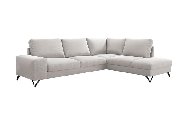 Emet Bäddsoffa med Schäslong 4-sits, Brun