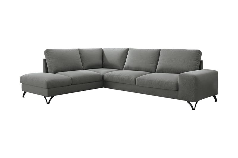 Emet Bäddsoffa med Schäslong 4-sits, Gul