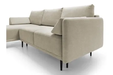 Enaya Bäddsoffa m. Divan 3-sits - Beige - Möbler - Soffa - Bäddsoffa