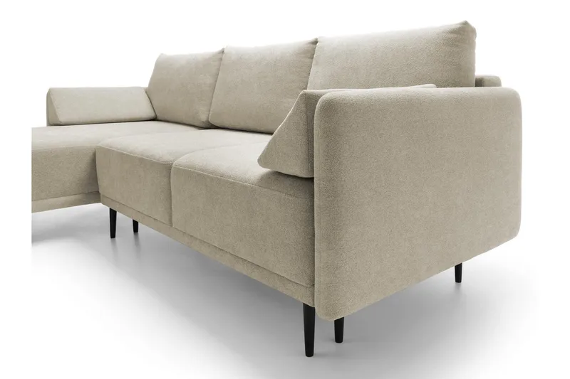 Enaya Bäddsoffa m. Divan 3-sits - Beige - Möbler - Soffa - Bäddsoffa