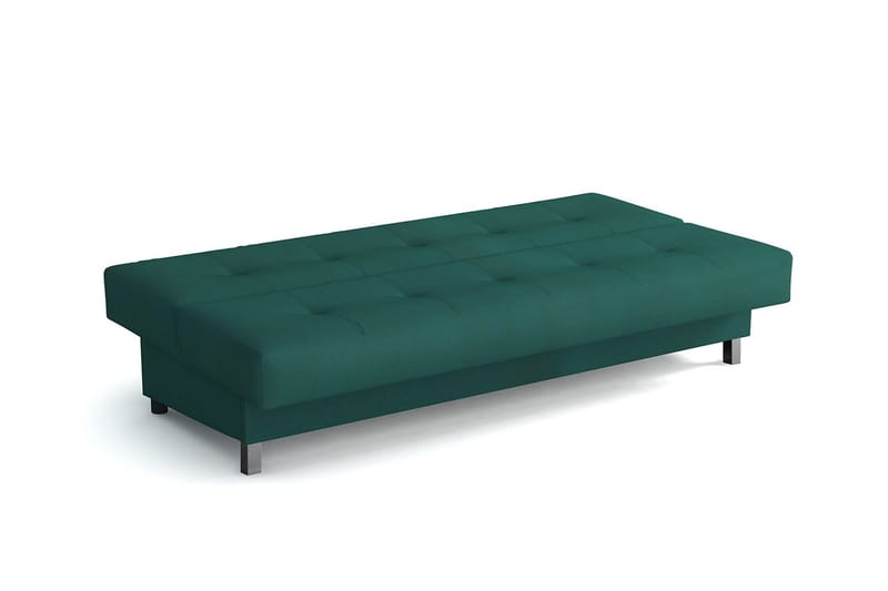 Enduro 3-sits Bäddsoffa 117x193 cm med Förvaring i Tyg - Antracit - Möbler - Soffa - Bäddsoffa