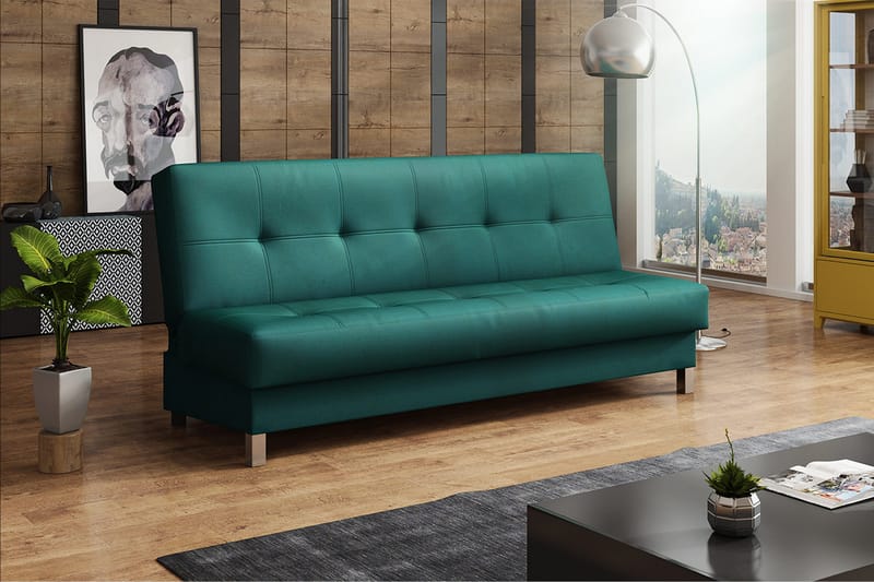 Enduro Bäddsoffa 195x85x90 cm - Grön - Möbler - Soffa - Bäddsoffa