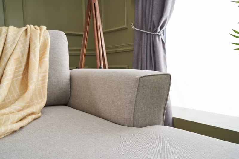 Eriska U-bäddsoffa - Beige - Möbler - Soffa - Bäddsoffa