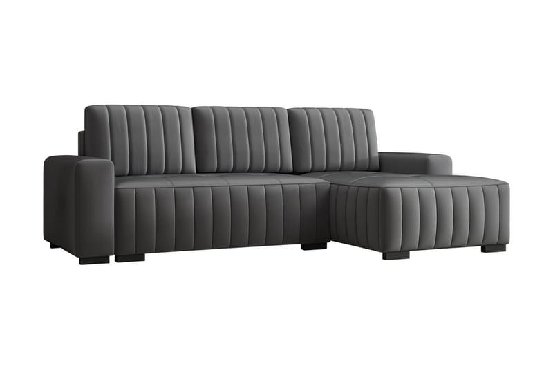 Esher 3-sits Bäddsoffa Höger - Grå - Möbler - Soffa - Bäddsoffa