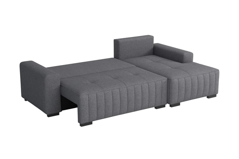 Esher 3-sits Bäddsoffa Vänster - Brun - Bäddsoffa - Bäddsoffa divan - Sammetssoffa