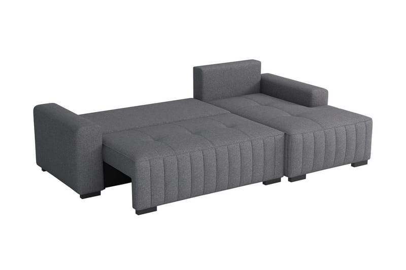 Esher 4-sits Bäddsoffa Vänster - Grå - Möbler - Soffa - Bäddsoffa