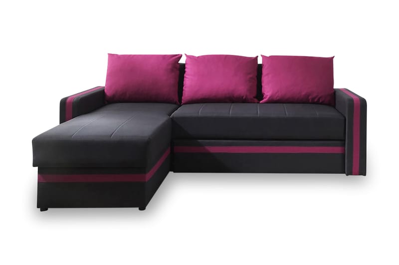 Euforia Divanbäddsoffa 234x156x82 cm - Rosa - Bäddsoffa - Bäddsoffa divan