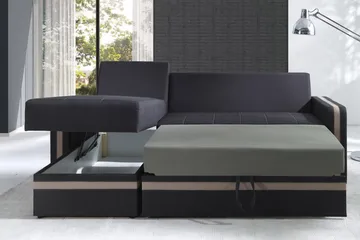 Euforia Divanbäddsoffa 234x156x82 cm - Rosa - Möbler - Soffa - Bäddsoffa