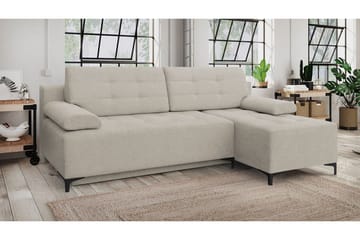 FABIO 4-sits Bäddsoffa Vänster - Beige - Möbler - Soffa - Bäddsoffa