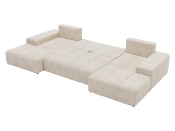 Falor 5-sits U-formad bäddsoffa - rosa - Möbler - Soffa - Bäddsoffa