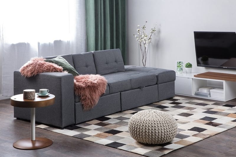 Falster Bäddsoffa 210 cm - Grå - Möbler - Soffa - Bäddsoffa