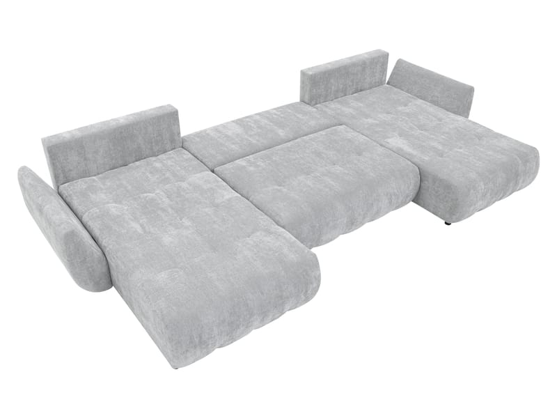 Faro 4-sits U-Bäddsoffa med förvaring - Beige - Möbler - Soffa - Bäddsoffa