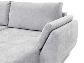 Faro 4-sits U-Bäddsoffa med förvaring - Grå - Möbler - Soffa - Bäddsoffa