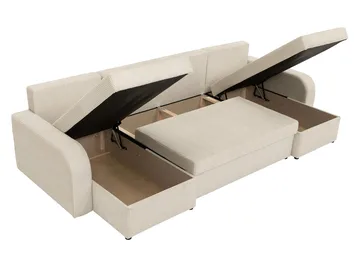 Faro 4-sits U-Bäddsoffa med förvaring - Möbler - Soffa - Bäddsoffa