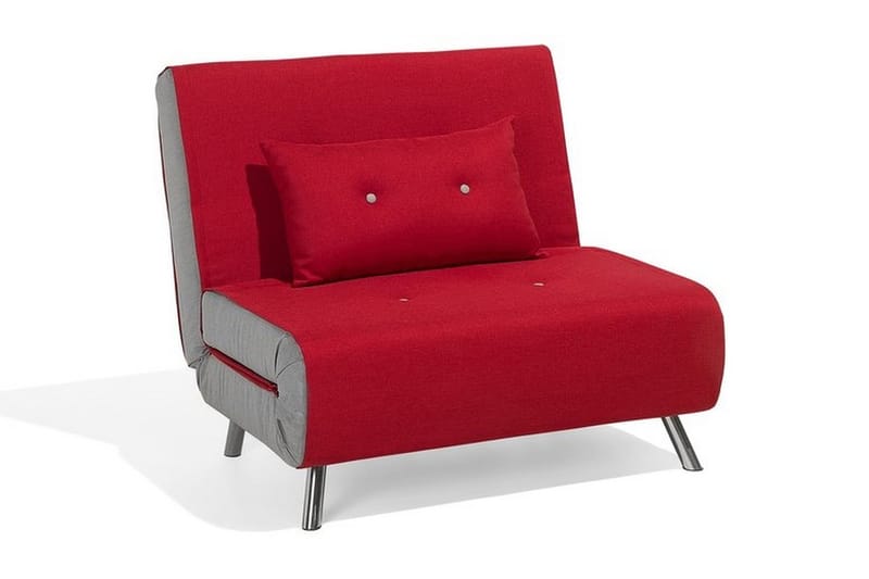 Farris Bäddsoffa 100 cm - Röd - Bäddsoffa