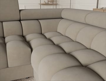 Fectory 6-sits Bubblig Hörnbäddsoffa med Schäslong och förvaring Höger - Aura 18 - Möbler - Soffa - Bäddsoffa