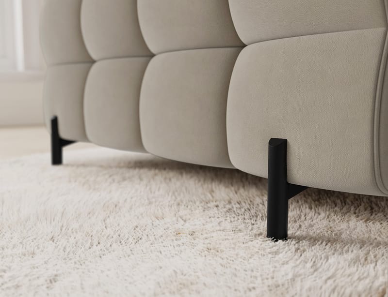 Fectory 6-sits Bubblig Hörnbäddsoffa med Schäslong och förvaring Höger - Aura 18 - Möbler - Soffa - Bäddsoffa