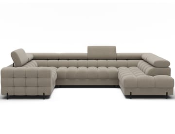Fectory 6-sits Bubblig Hörnbäddsoffa med Schäslong och förvaring Höger - Aura 18 - Möbler - Soffa - Bäddsoffa