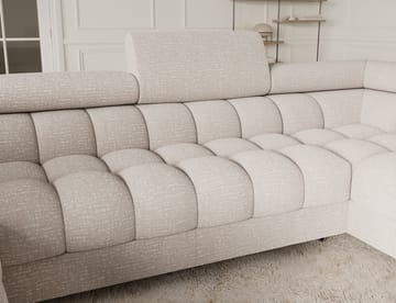 Fectory 6-sits Bubblig Hörnbäddsoffa med Schäslong och förvaring Höger - Baffix 20 - Möbler - Soffa - Bäddsoffa