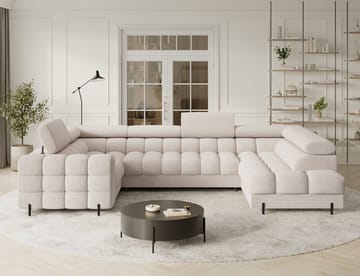 Fectory 6-sits Bubblig Hörnbäddsoffa med Schäslong och förvaring Höger - Baffix 20 - Möbler - Soffa - Bäddsoffa
