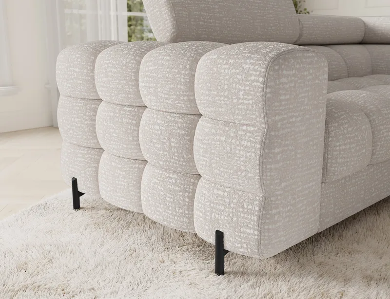 Fectory 6-sits Bubblig Hörnbäddsoffa med Schäslong och förvaring Höger - Baffix 20 - Möbler - Soffa - Bäddsoffa