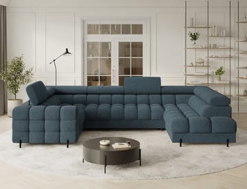 Fectory 6-sits Bubblig Hörnbäddsoffa med Schäslong och förvaring Höger - Jaffray 40 - Möbler - Soffa - Bäddsoffa