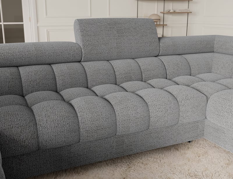 Fectory 6-sits Bubblig Hörnbäddsoffa med Schäslong och förvaring Höger - Royal 03 - Möbler - Soffa - Bäddsoffa
