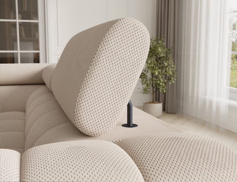 Fectory 6-sits Bubblig Hörnbäddsoffa med Schäslong och förvaring Vänster - Calmora 18 - Möbler - Soffa - Bäddsoffa