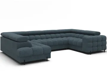Fectory 6-sits Bubblig Hörnbäddsoffa med Schäslong och förvaring Vänster - Jaffray 40 - Möbler - Soffa - Bäddsoffa