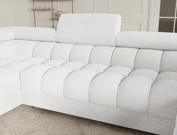 Fectory 6-sits Bubblig Hörnbäddsoffa med Schäslong och förvaring Vänster - Royal 01 - Möbler - Soffa - Bäddsoffa