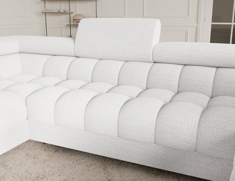 Fectory 6-sits Bubblig Hörnbäddsoffa med Schäslong och förvaring Vänster - Royal 01 - Möbler - Soffa - Bäddsoffa