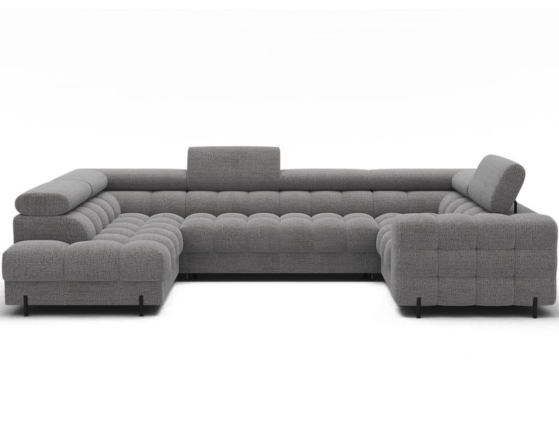 Fectory 6-sits Bubblig Hörnbäddsoffa med Schäslong och förvaring Vänster - Royal 03 - Möbler - Soffa - Bäddsoffa