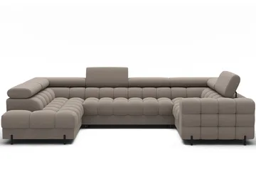 Fectory 6-sits Bubblig Hörnbäddsoffa med Schäslong och förvaring Vänster - Sola 18 - Möbler - Soffa - Bäddsoffa