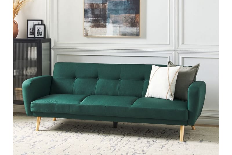 Feliks Bäddsoffa 3-sits - Grön - Möbler - Soffa - Bäddsoffa
