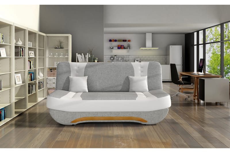 Fenga Bäddsoffa - Grå/Vit - Möbler - Soffa - Bäddsoffa