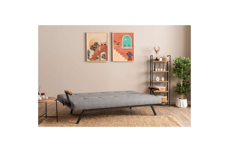 Fennor Bäddsoffa 2-sits - Ljusgrå - Möbler - Soffa - Bäddsoffa