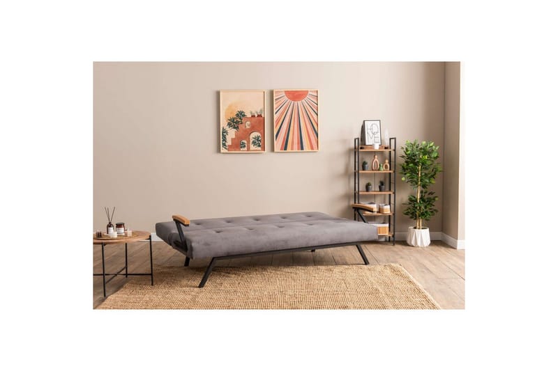 Fennor Bäddsoffa 3-sits - Grå - Möbler - Soffa - Bäddsoffa