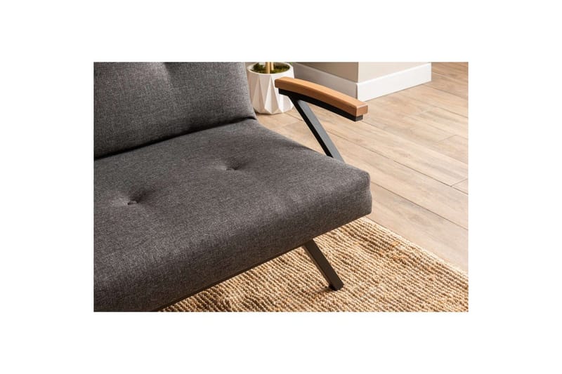 Fennor Bäddsoffa 3-sits - Mörkgrå - Möbler - Soffa - Bäddsoffa
