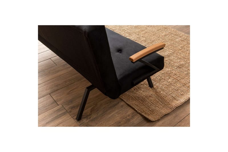 Fennor Bäddsoffa 3-sits - Svart - Möbler - Soffa - Bäddsoffa
