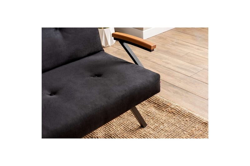 Fennor Bäddsoffa 3-sits - Svart - Möbler - Soffa - Bäddsoffa