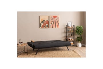 Fennor Bäddsoffa 3-sits - Svart - Möbler - Soffa - Bäddsoffa