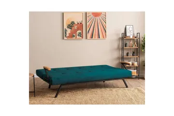 Fennor Bäddsoffa 3-sits - Petrol Grön - Möbler - Soffa - Bäddsoffa