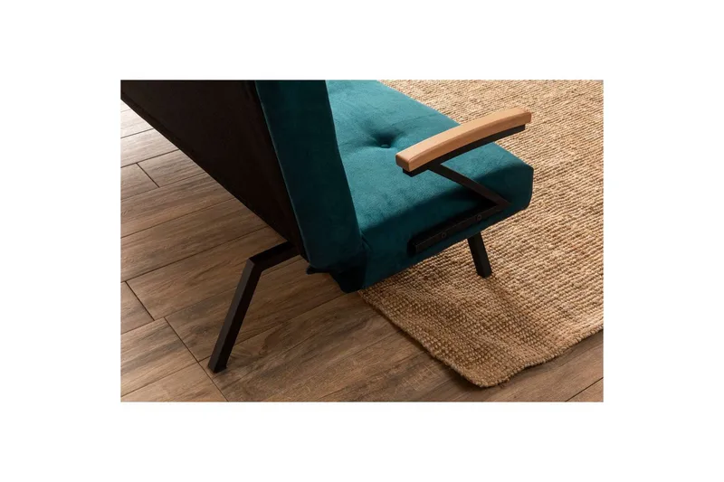 Fennor Bäddsoffa 3-sits - Petrol Grön - Möbler - Soffa - Bäddsoffa