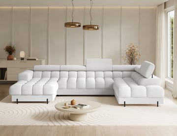 Feraria 6-sits Bubblig Bäddsoffa med Divan och Schäslong förvaring Höger - Royal 01 - Möbler - Soffa - Bäddsoffa