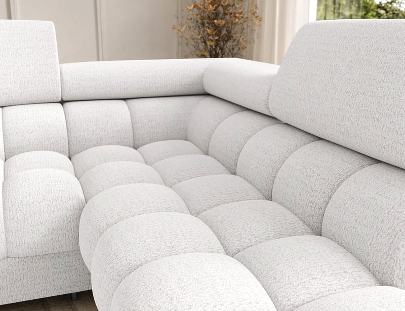 Feraria 6-sits Bubblig Bäddsoffa med Divan och Schäslong förvaring Höger - Royal 01 - Möbler - Soffa - Bäddsoffa