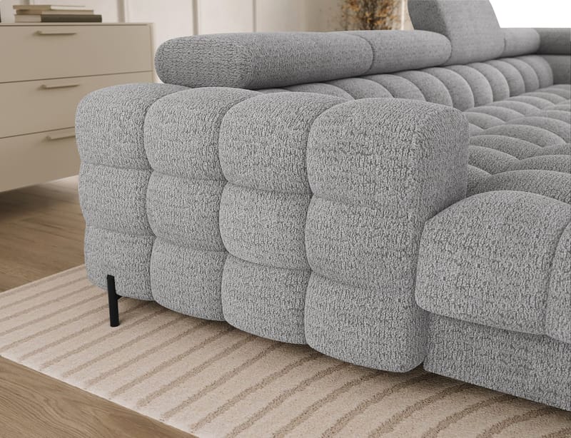 Feraria 6-sits Bubblig Bäddsoffa med Divan och Schäslong förvaring Höger - Royal 03 - Möbler - Soffa - Bäddsoffa